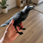 Resin Lucky Bird Crow Table Lamp
