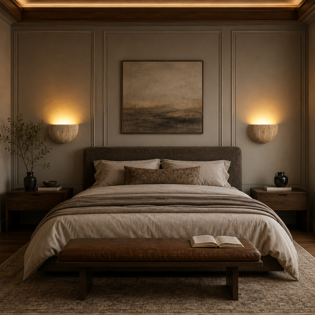 Wabi-sabi stone retro