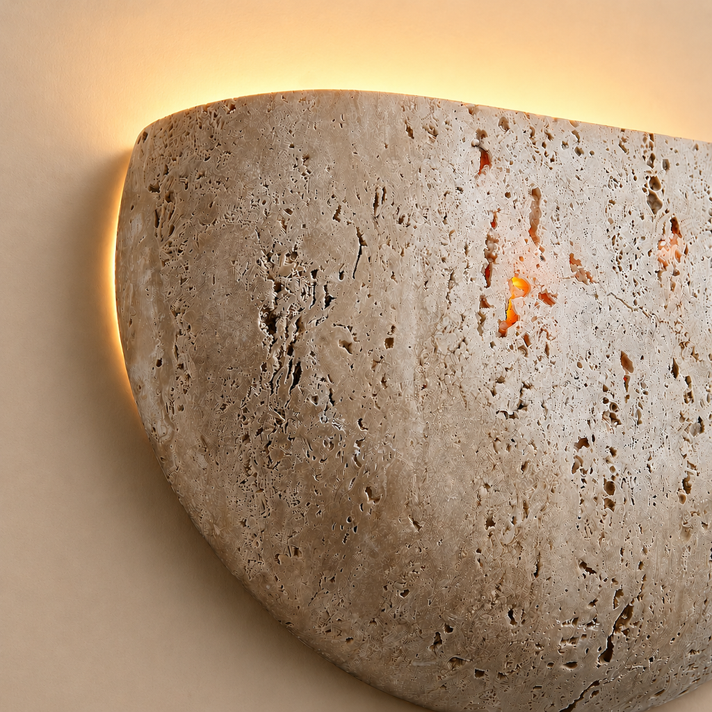 Wabi-sabi stone retro