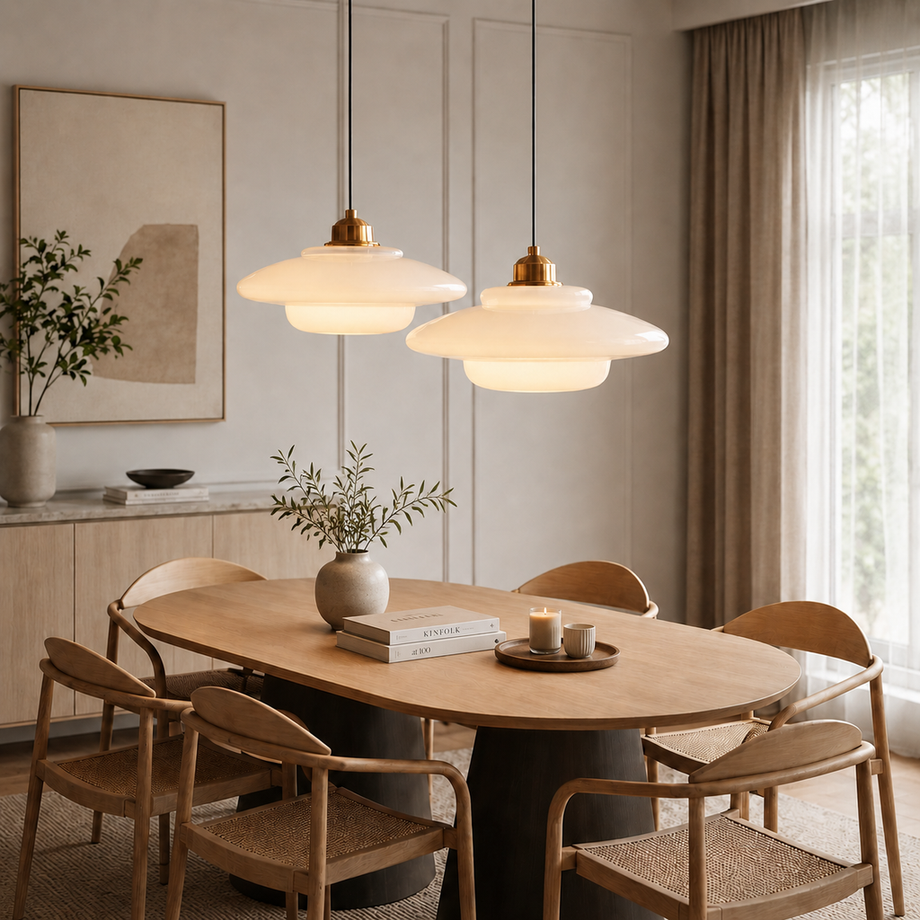 Nordic LED Glass Pendant Light