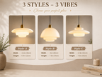 Nordic LED Glass Pendant Light